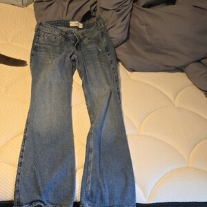 Hollister Lowrise Boot Jeans 31w Long